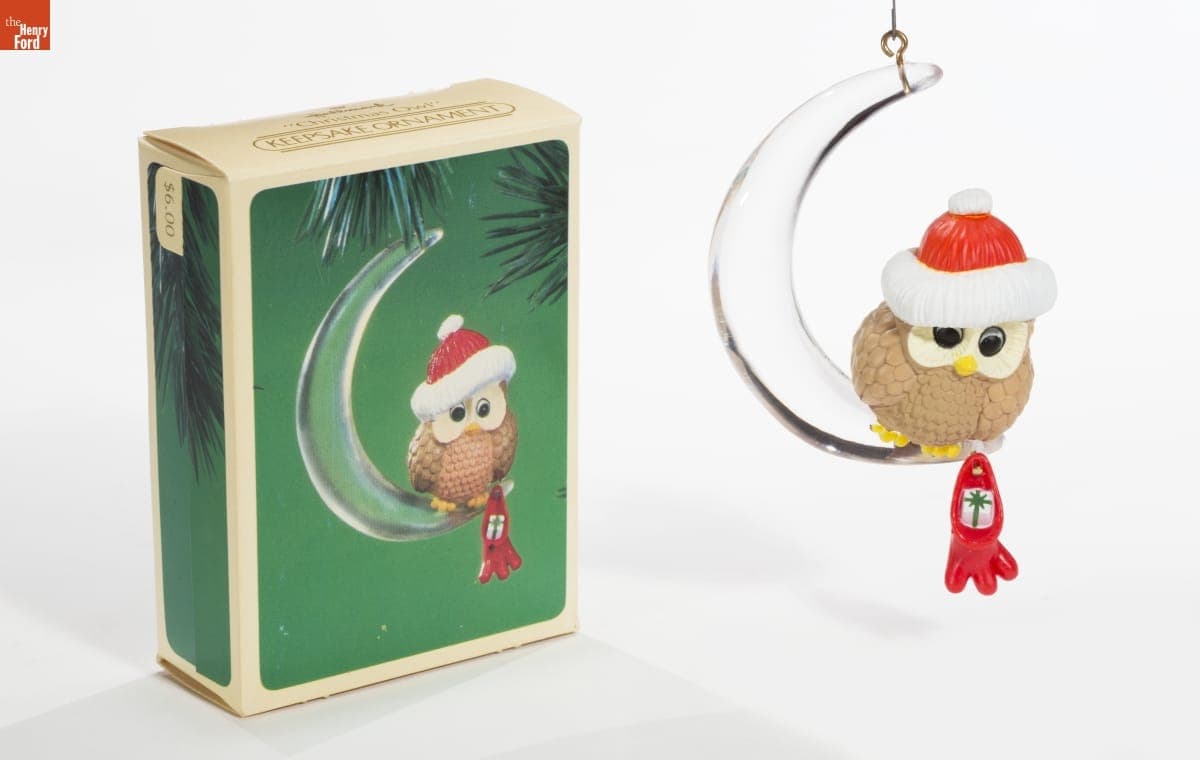 Hallmark "Christmas Owl" Christmas Ornament, 1984