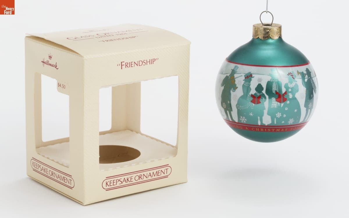Hallmark "Friendship" Christmas Ornament, 1984