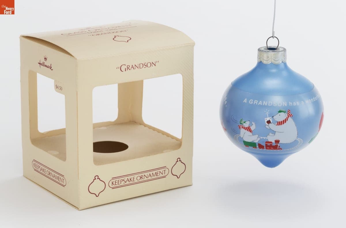 Hallmark "Grandson" Christmas Ornament, 1984