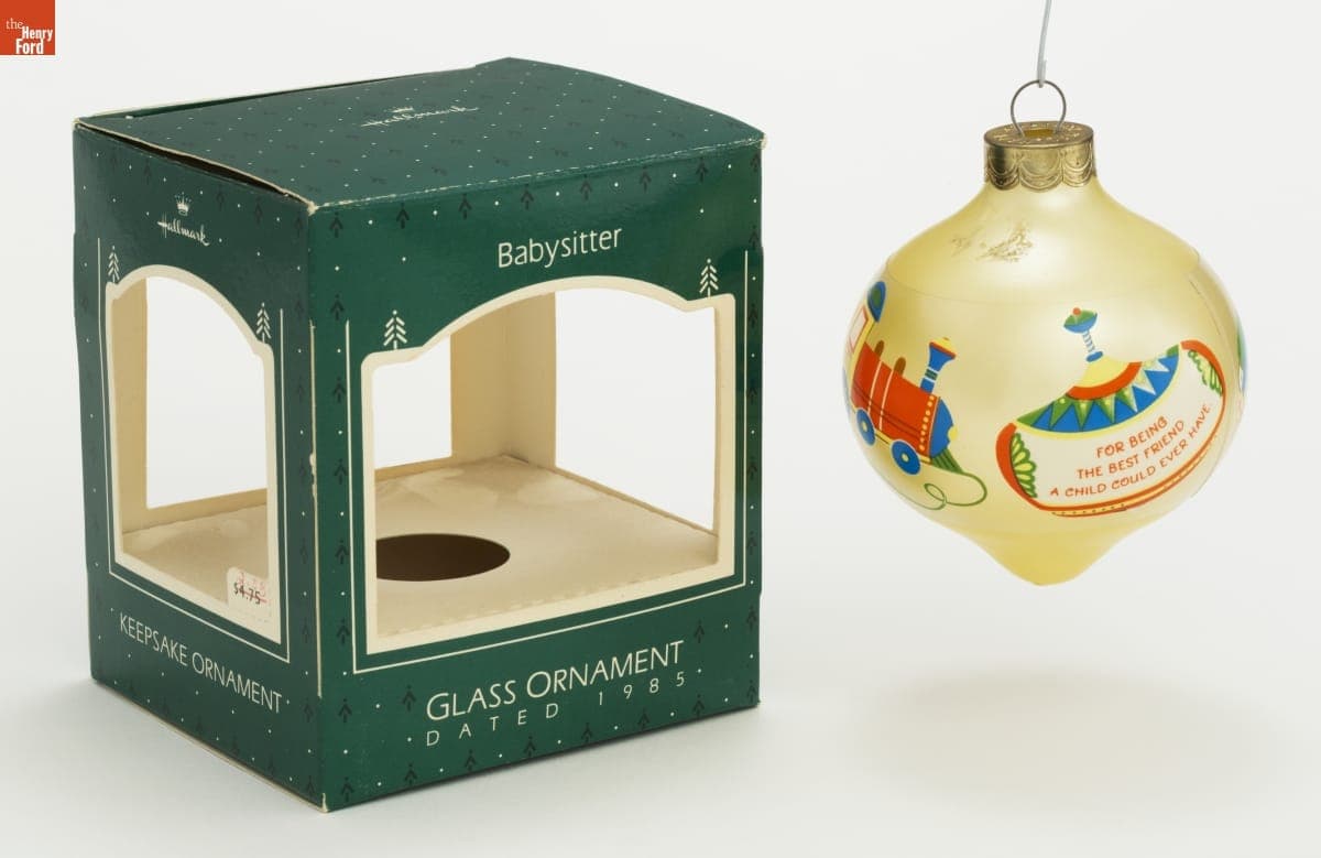 Hallmark "Babysitter" Christmas Ornament, 1985-1986