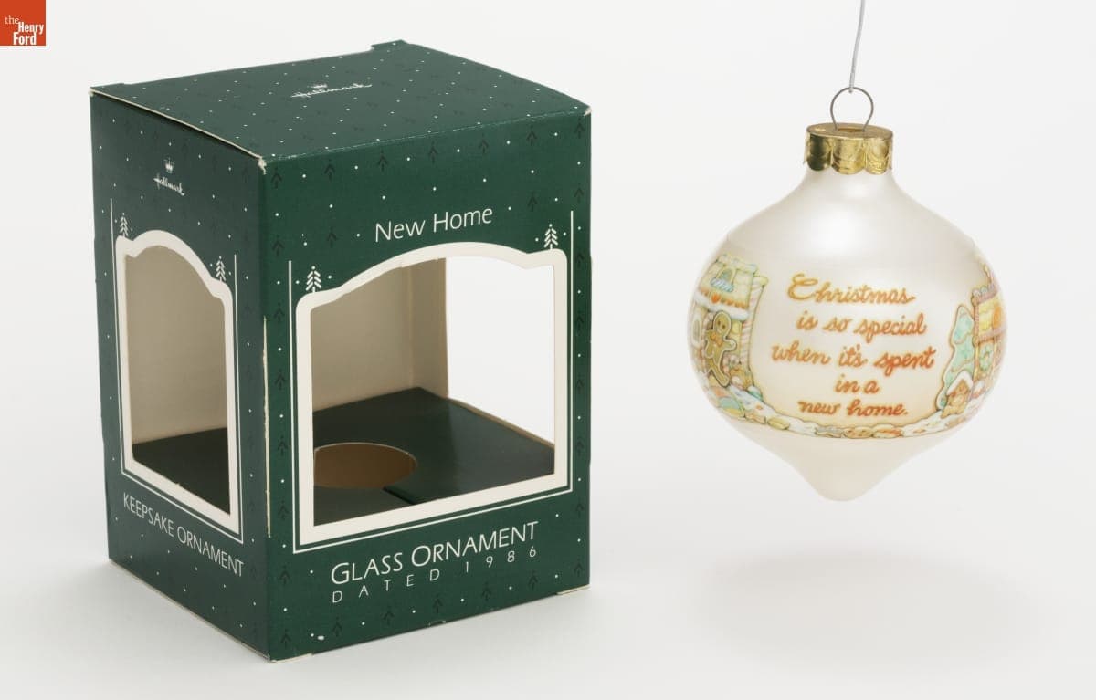 Hallmark "New Home" Christmas Ornament, 1986
