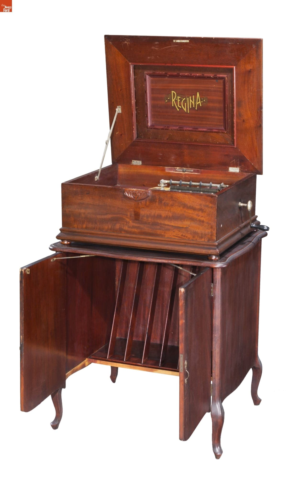 Regina Company Music Box with Cabinet, 1907