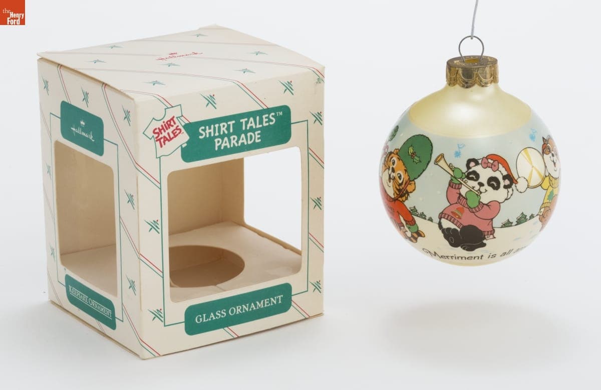 Hallmark "Shirt Tales Parade" Christmas Ornament, 1986