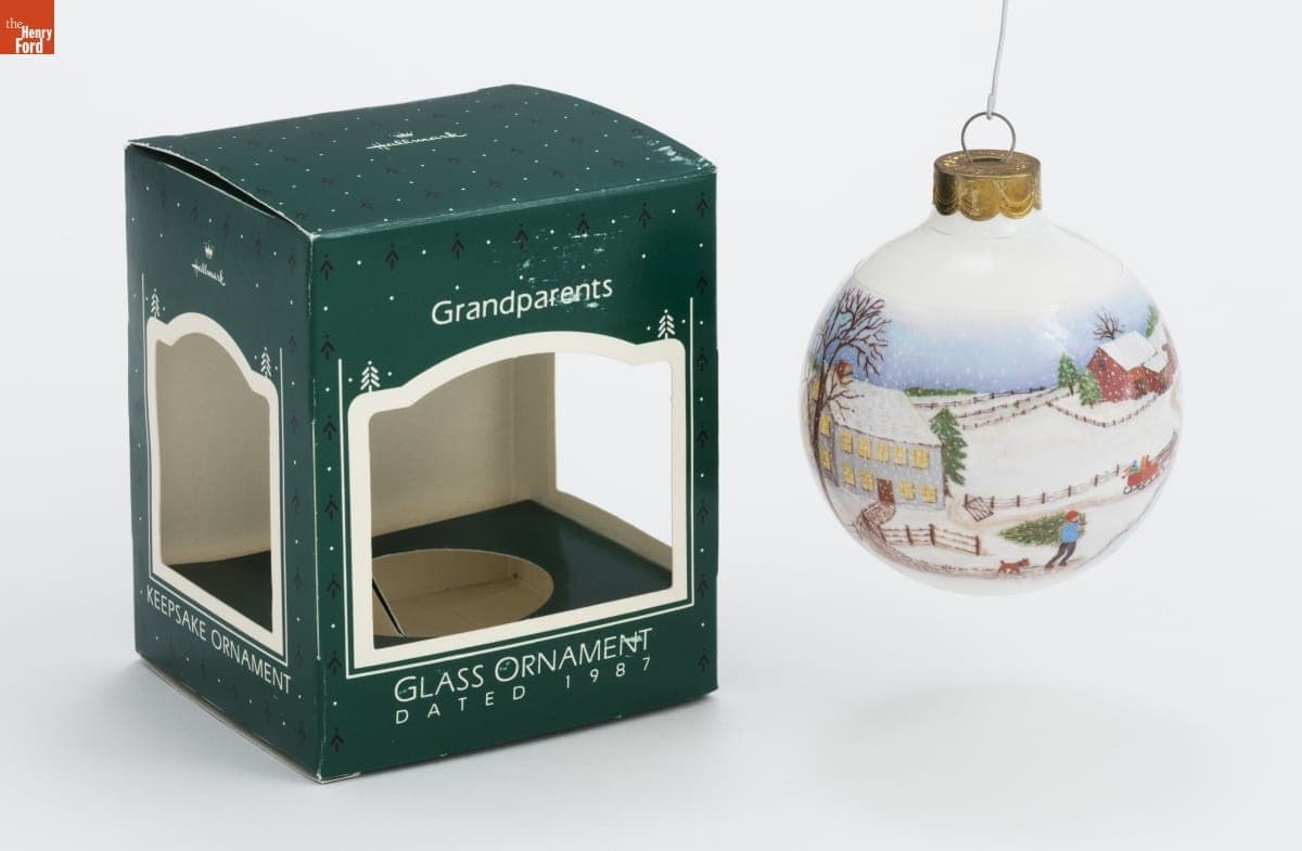 Hallmark "Grandparents" Christmas Ornament, 1987