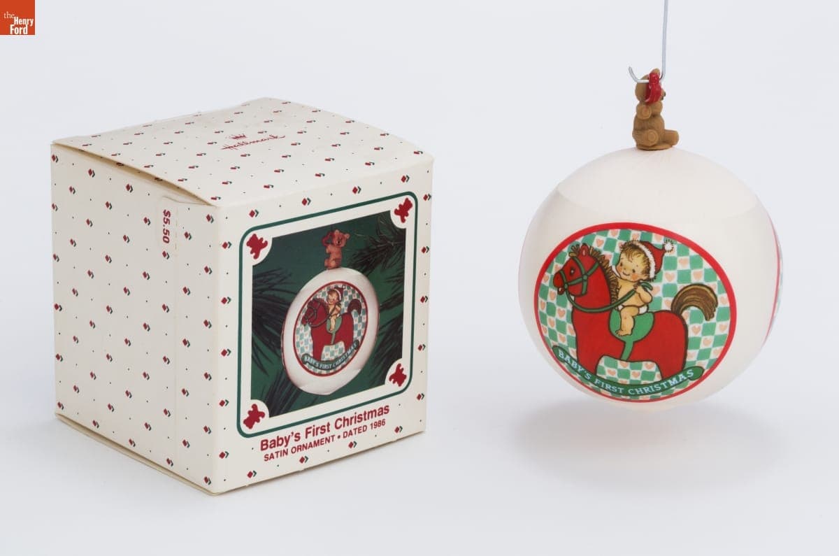 Hallmark "Baby's First Christmas" Christmas Ornament, 1986