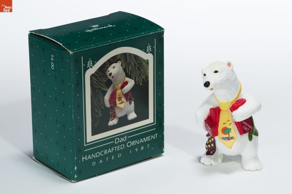 Hallmark "Dad" Christmas Ornament, 1987