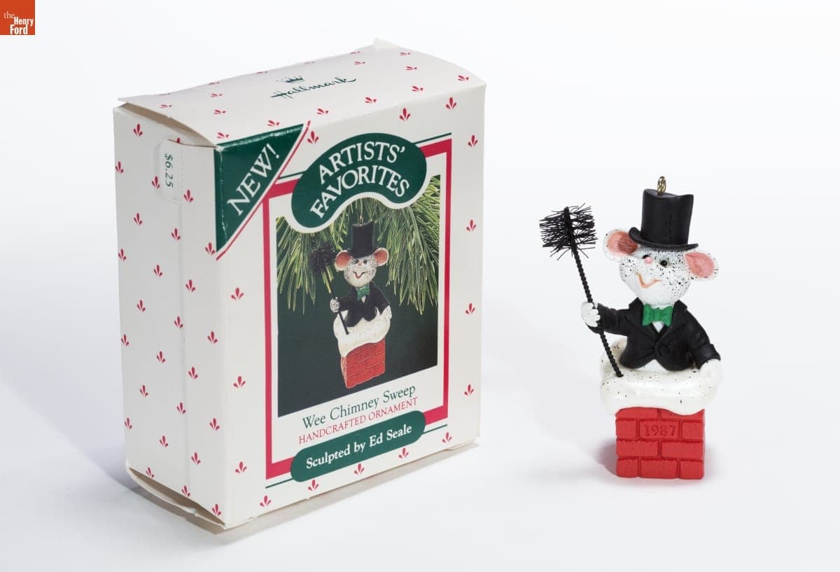 Hallmark "Wee Chimney Sweep" Christmas Ornament, 1987
