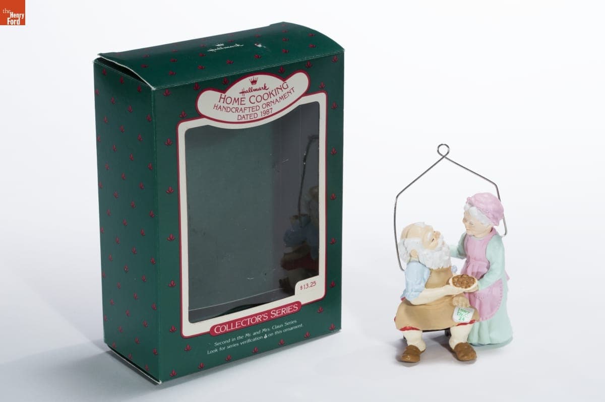 Hallmark "Mr. and Mrs. Claus Series: Home Cooking" Christmas Ornament, 1987