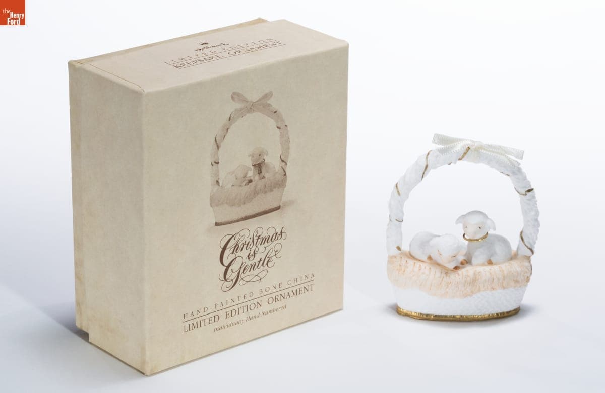 Hallmark "Christmas is Gentle" Limited Edition Christmas Ornament, 1987