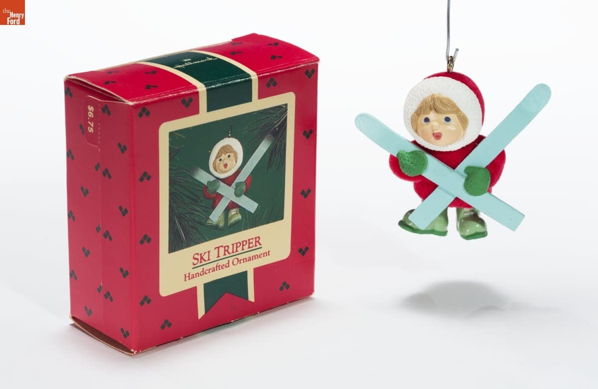 Hallmark "Ski Tripper" Christmas Ornament, 1986