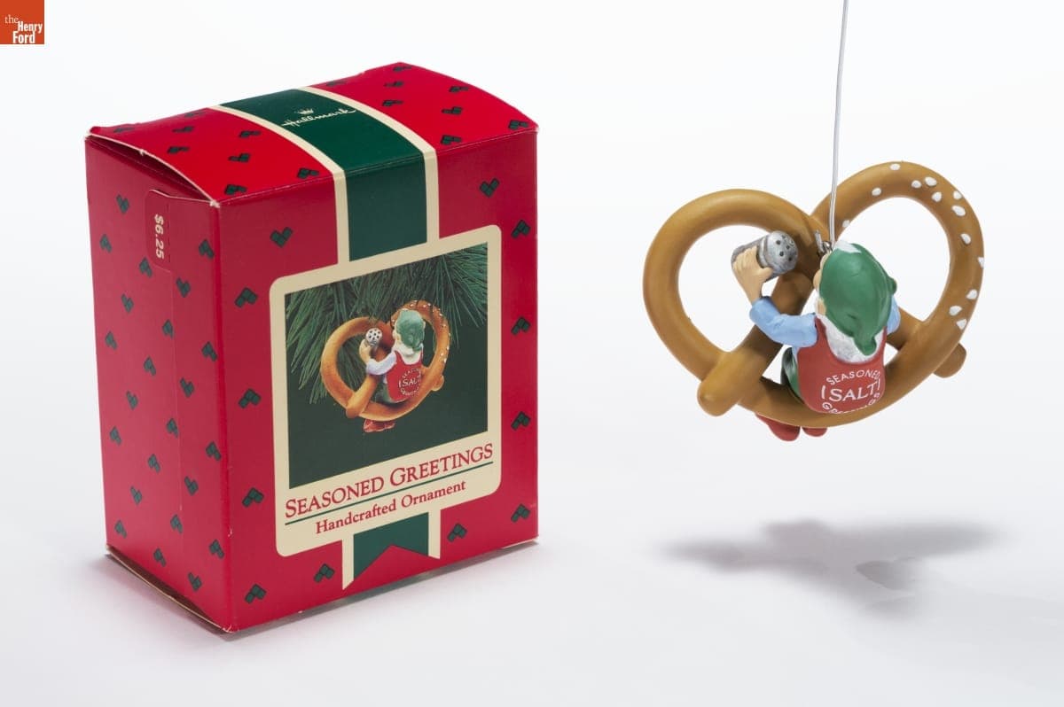 Hallmark "Seasoned Greetings" Christmas Ornament, 1987