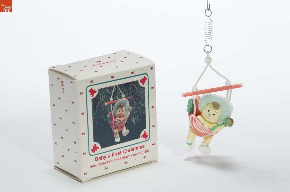 Hallmark "Baby's First Christmas" Christmas Ornament, 1987