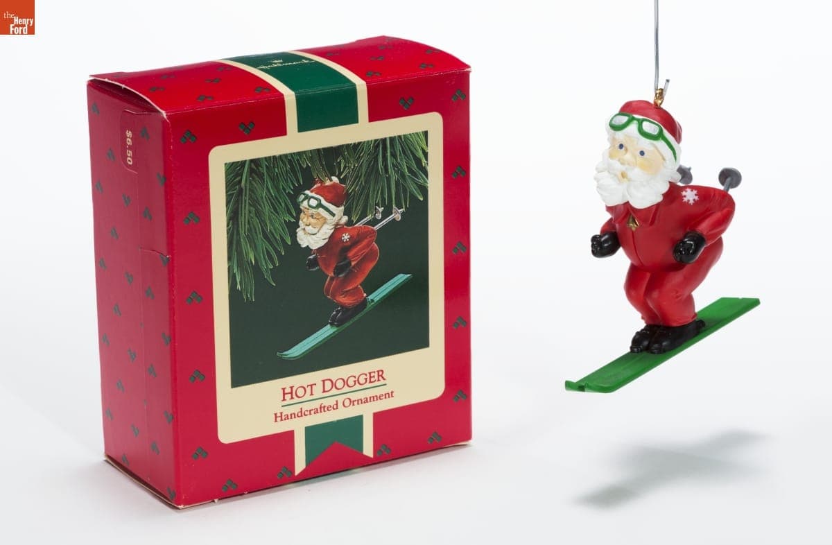 Hallmark "Hot Dogger" Christmas Ornament, 1987