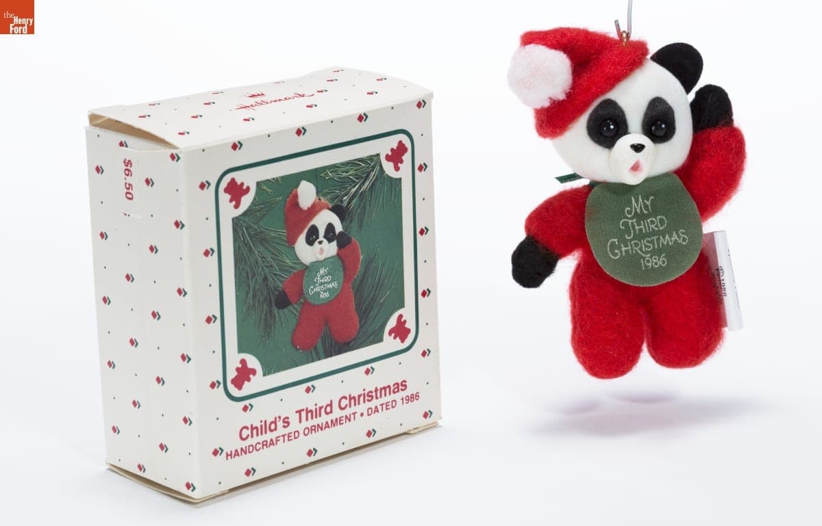 Hallmark "Child's Third Christmas" Christmas Ornament, 1986