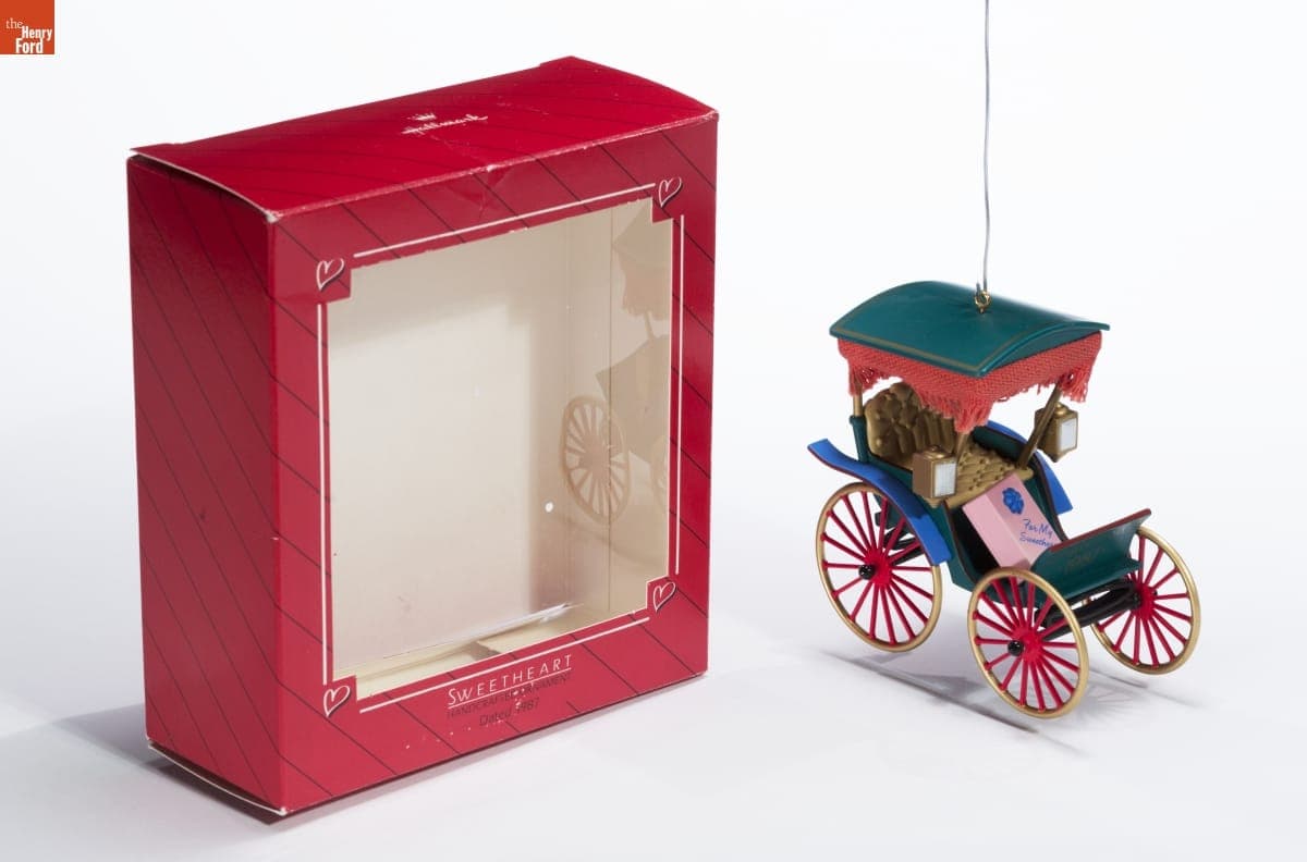 Hallmark "Sweetheart" Christmas Ornament, 1987