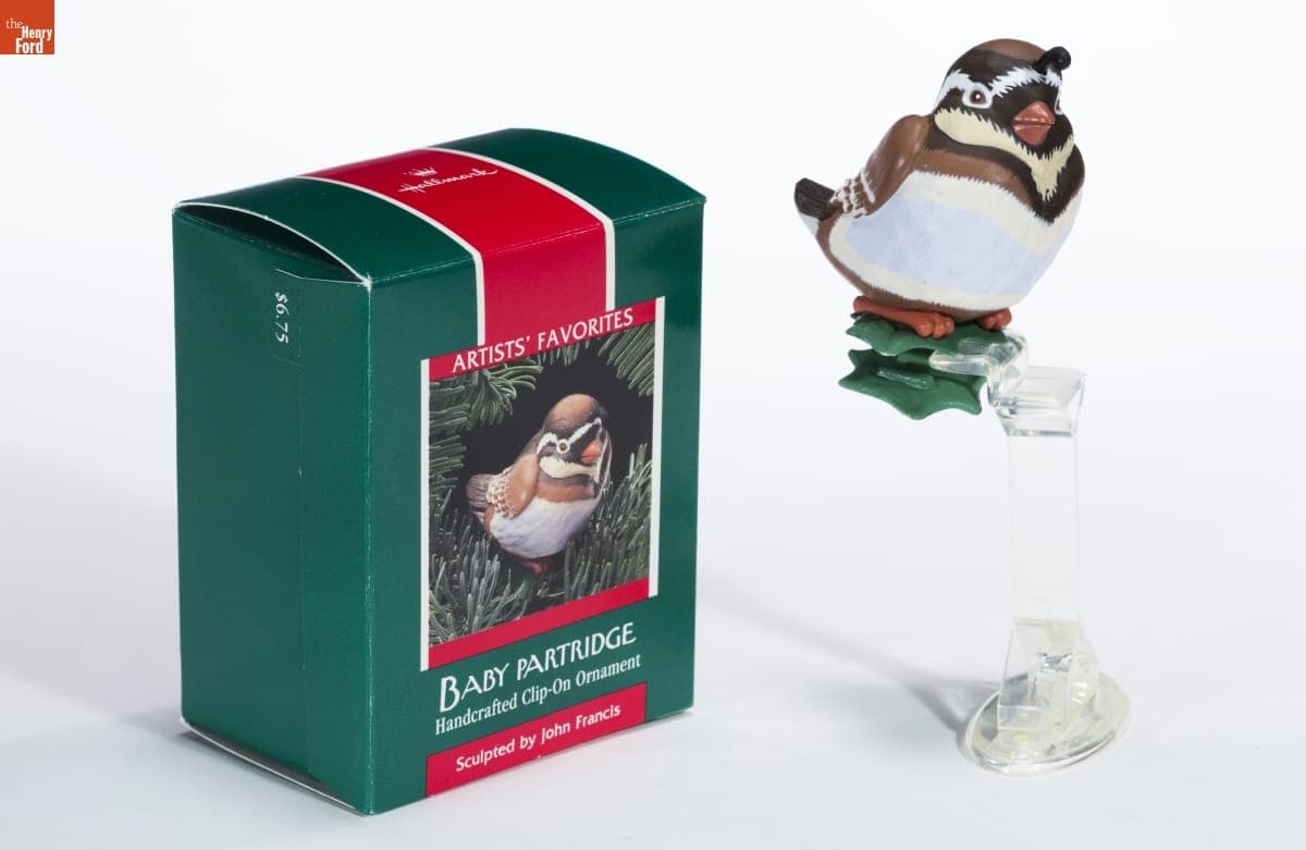 Hallmark "Baby Partridge" Christmas Ornament, 1989