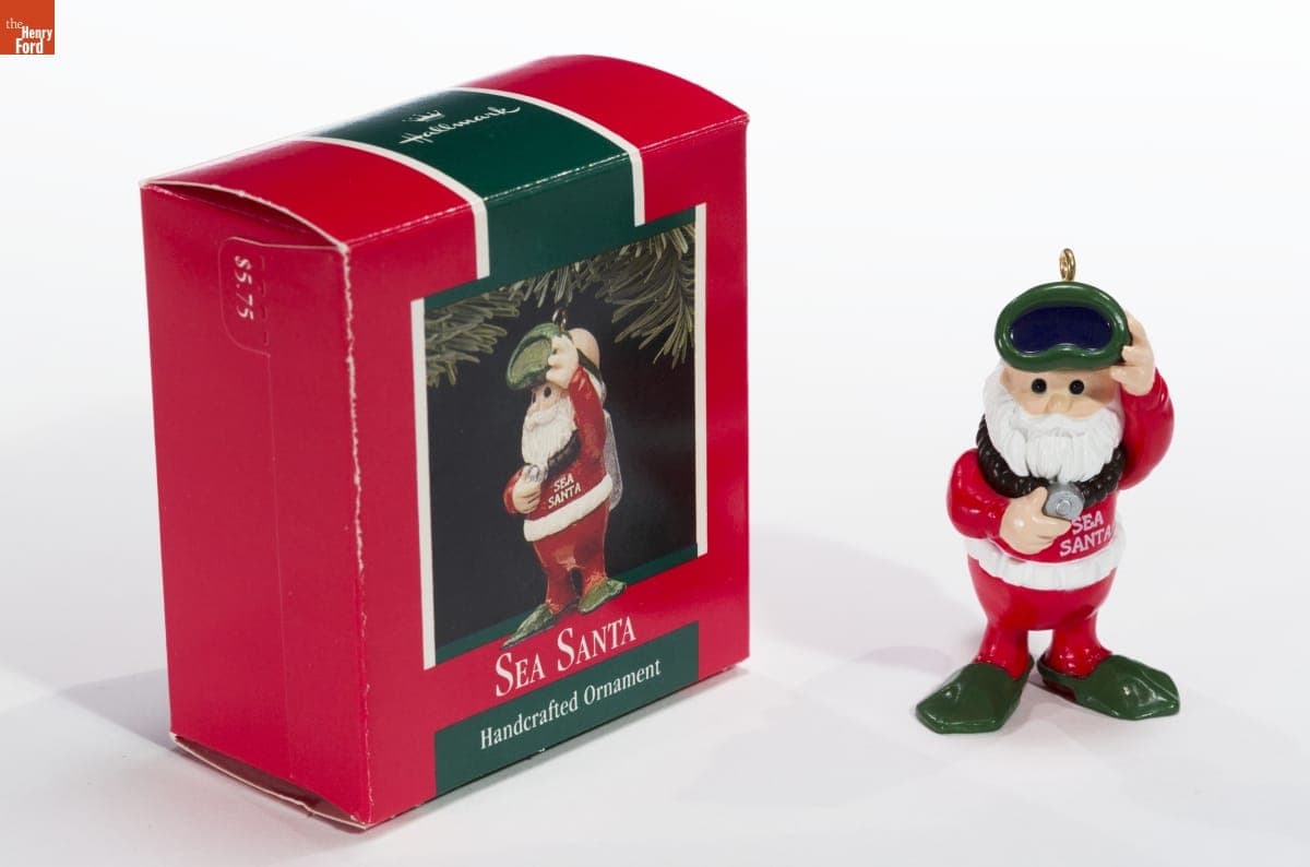 Hallmark "Sea Santa" Christmas Ornament, 1989