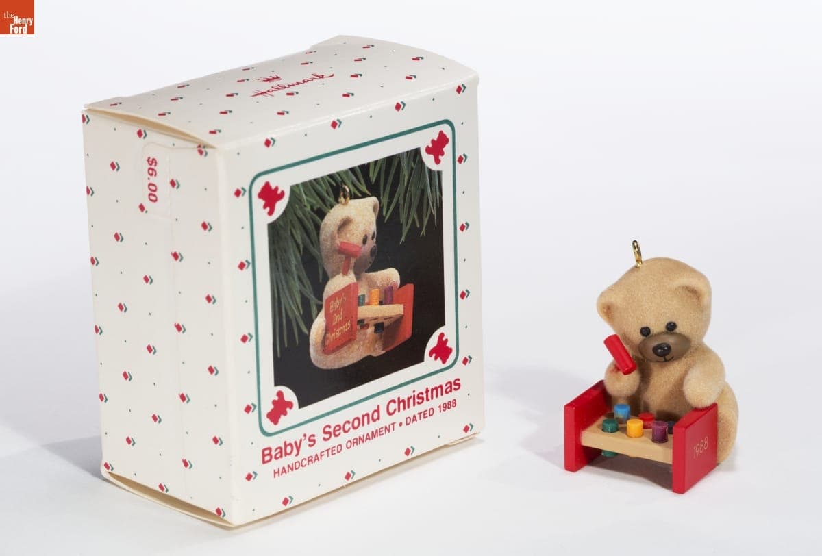 Hallmark "Baby's Second Christmas" Christmas Ornament, 1988