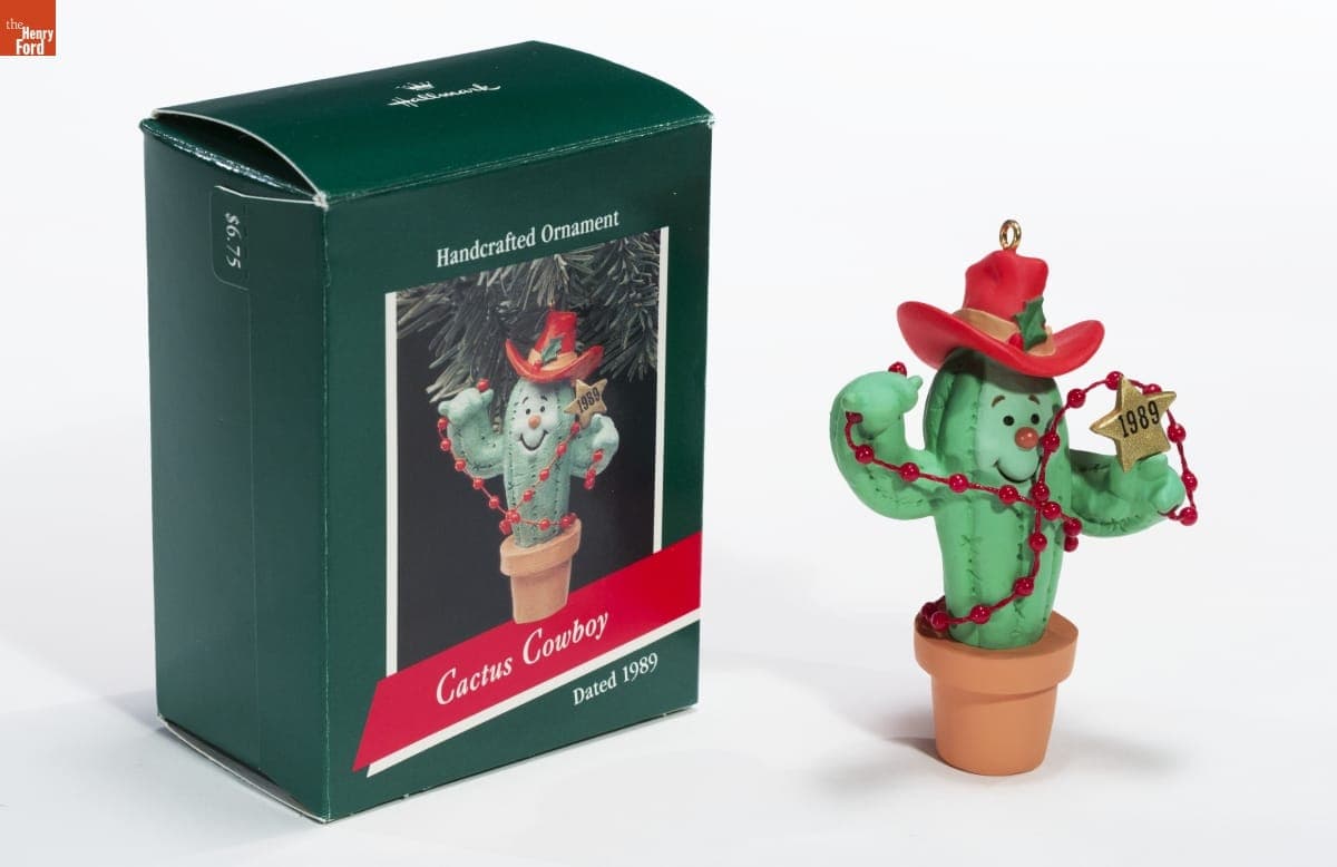 Hallmark "Cactus Cowboy" Christmas Ornament, 1989
