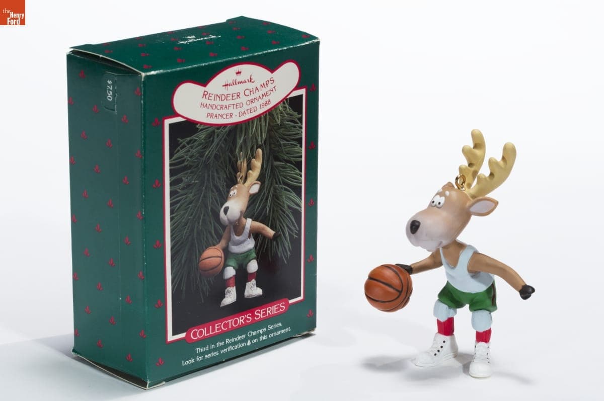 Hallmark "Reindeer Champs Series: Prancer" Christmas Ornament, 1988