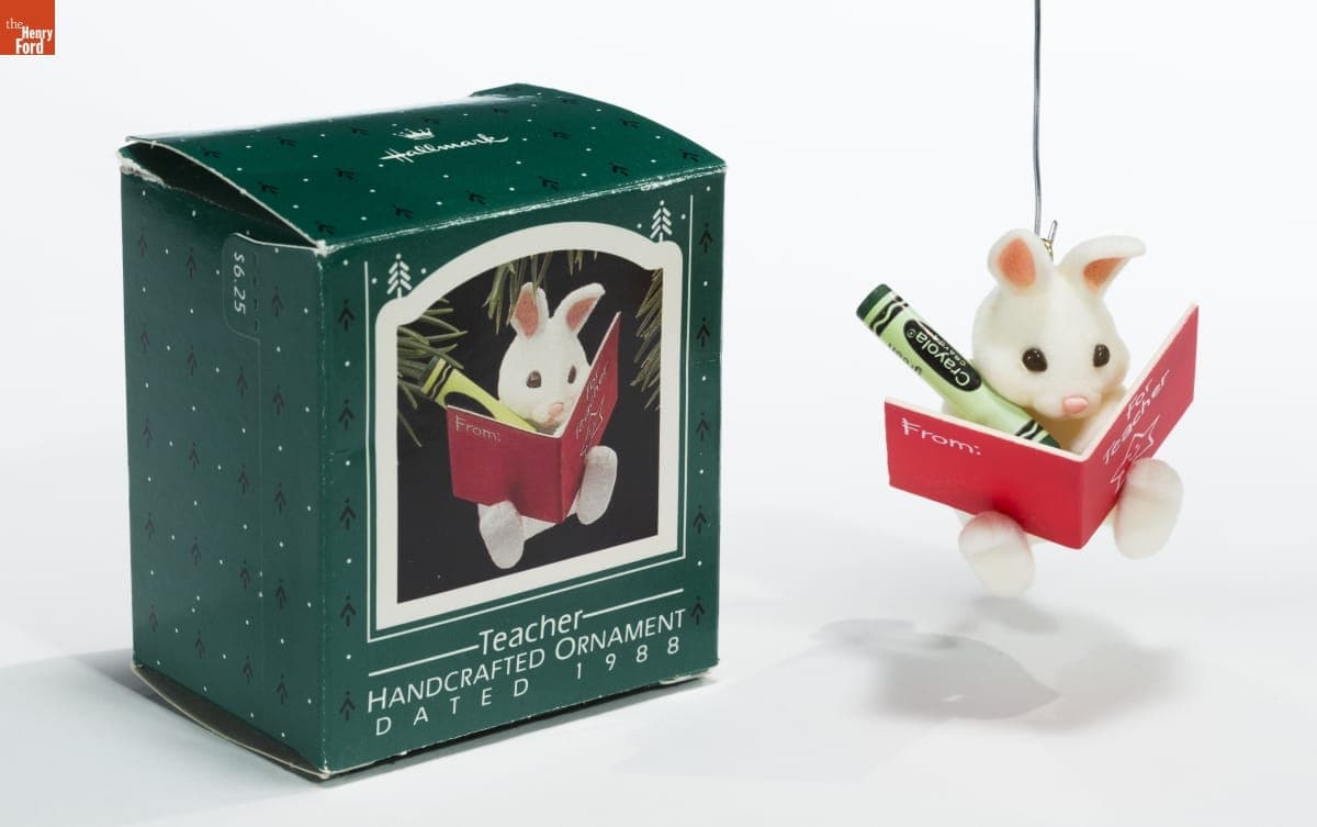 Hallmark "Teacher" Christmas Ornament, 1988