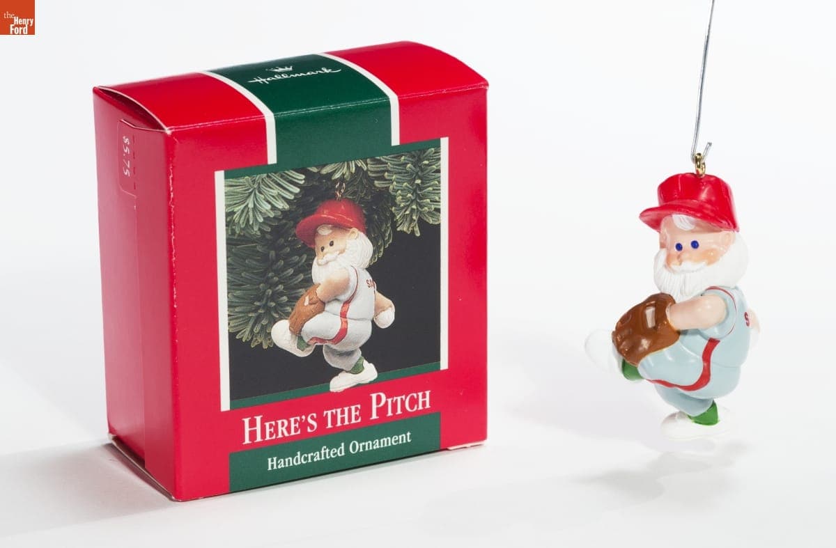 Hallmark "Here's the Pitch" Christmas Ornament, 1989