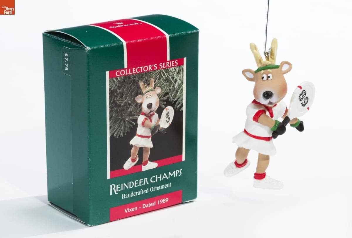 Hallmark "Reindeer Champs Series: Vixen" Christmas Ornament, 1989