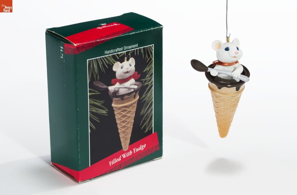 Hallmark "Filled With Fudge" Christmas Ornament, 1988