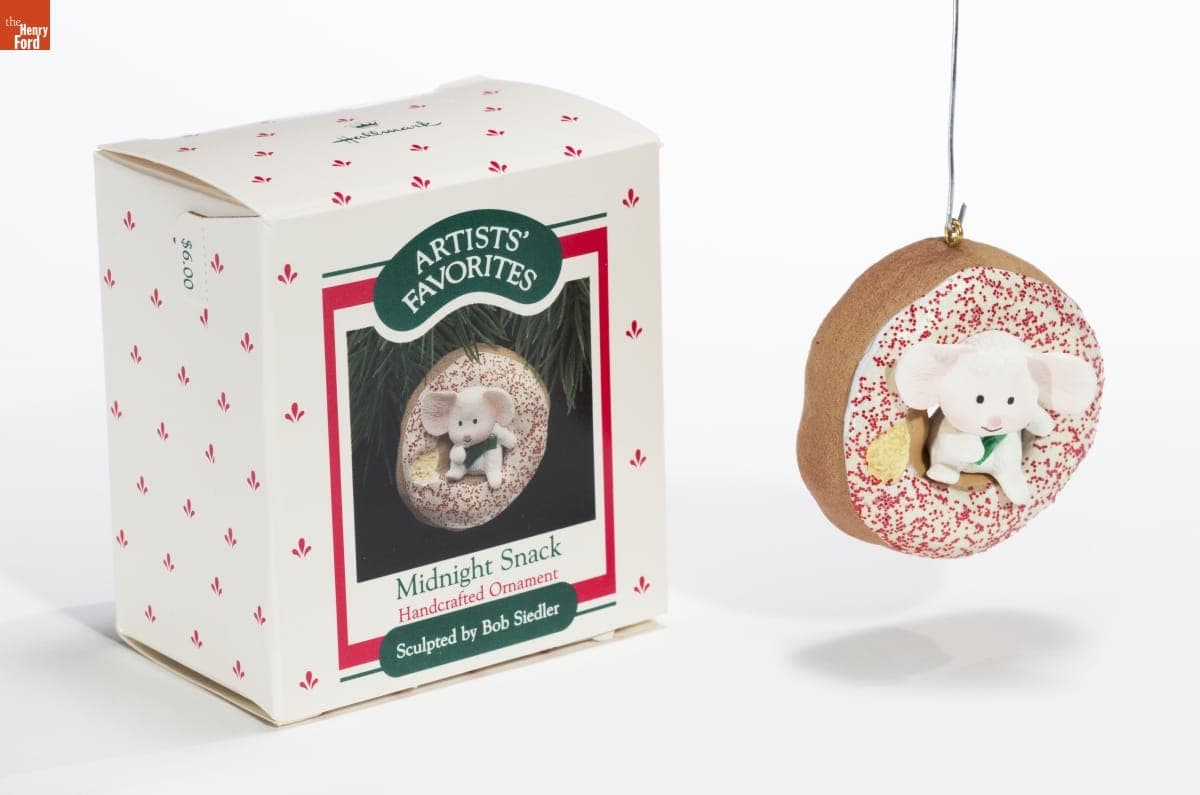Hallmark "Midnight Snack" Christmas Ornament, 1988