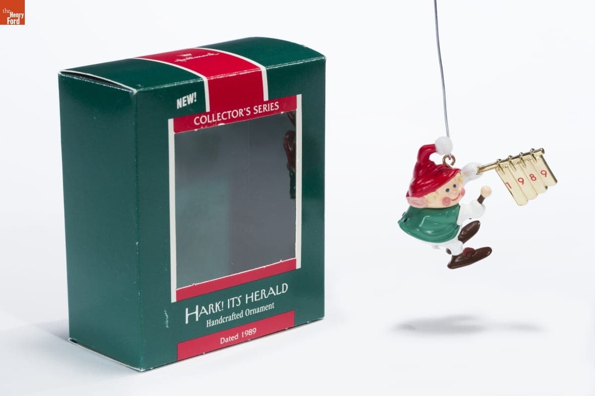 Hallmark "Hark! It's Herald Series" Christmas Ornament, 1989