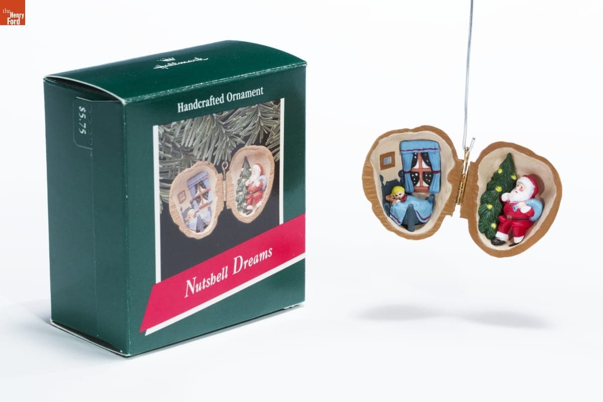 Hallmark "Nutshell Dreams" Christmas Ornament, 1989