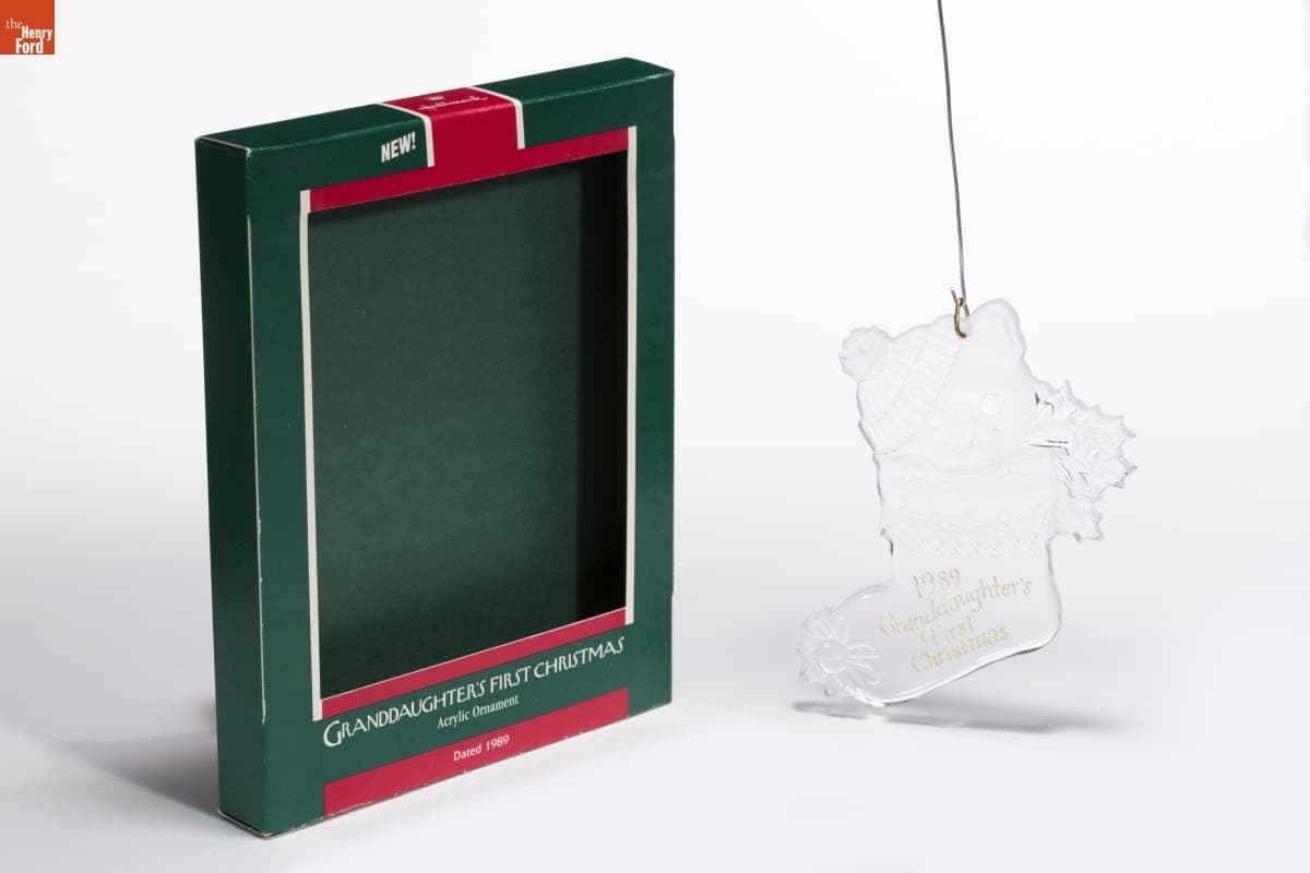 Hallmark "Granddaughter's First Christmas" Christmas Ornament, 1989