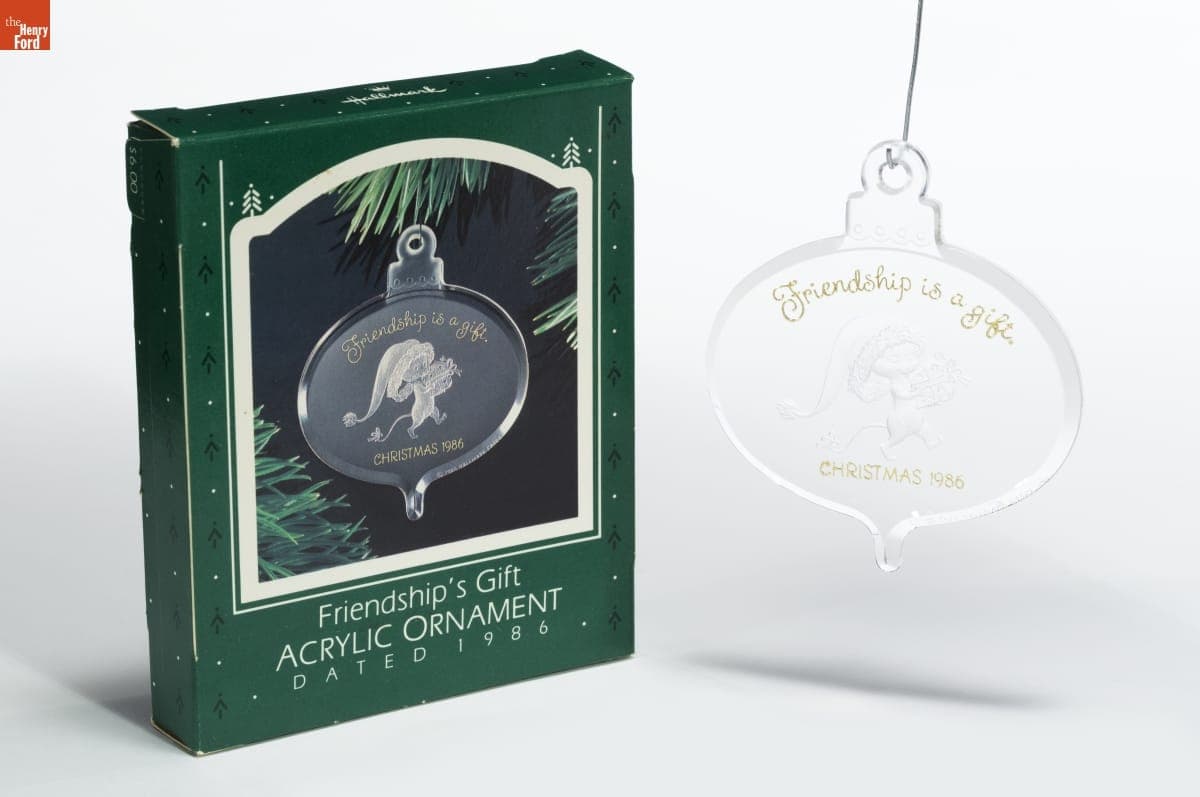 Hallmark "Friendship's Gift" Christmas Ornament, 1986