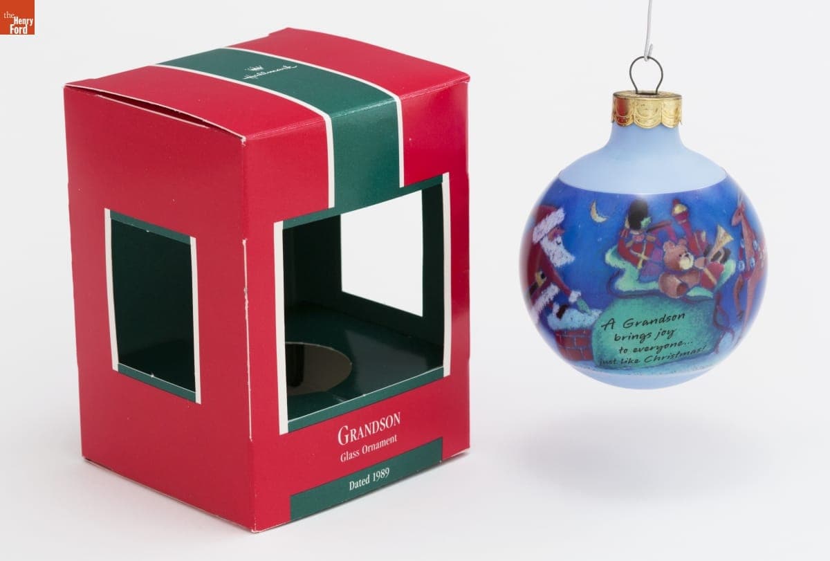 Hallmark "Grandson" Christmas Ornament, 1989