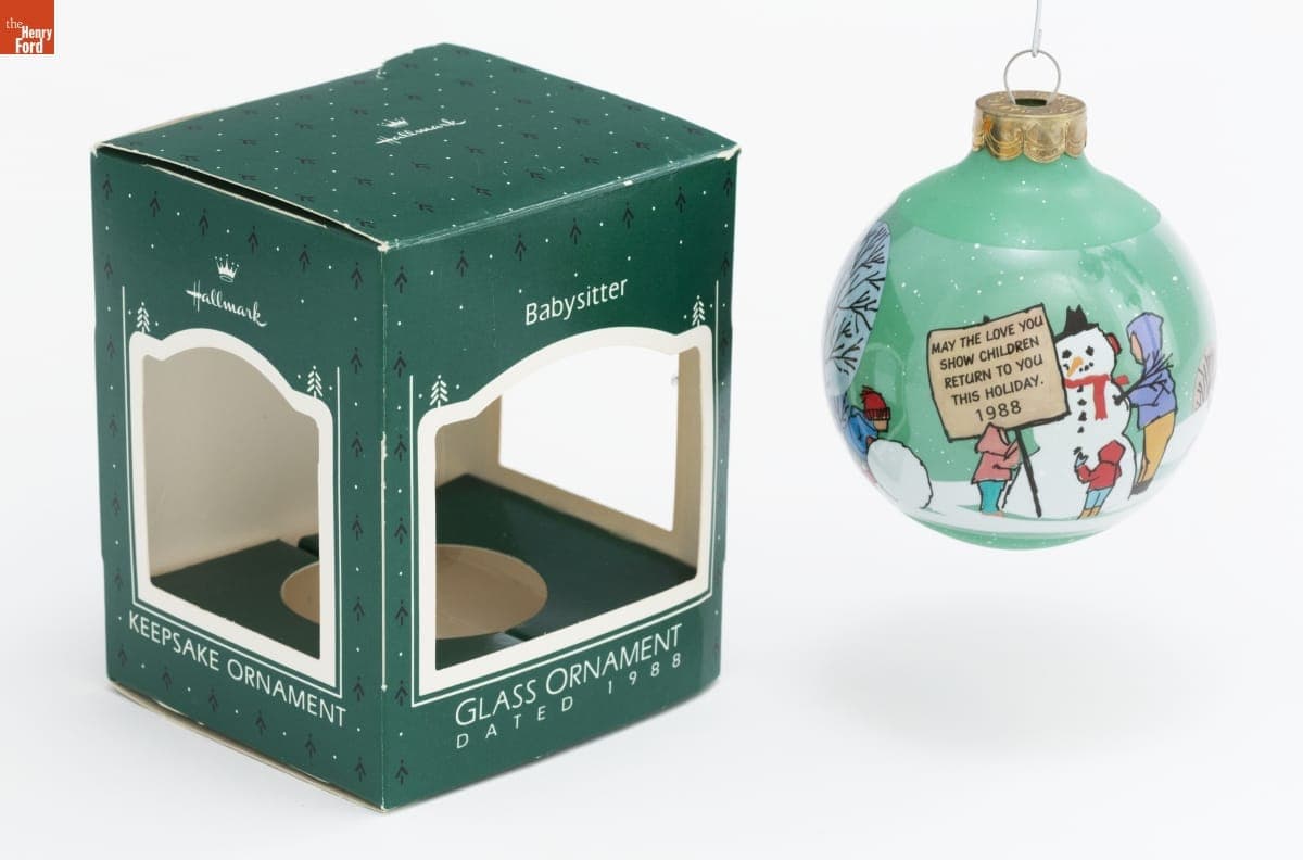 Hallmark "Babysitter" Christmas Ornament, 1988