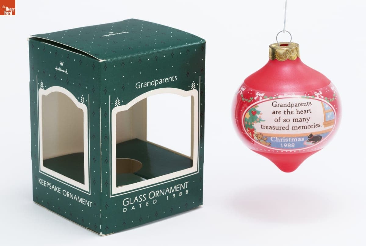Hallmark "Grandparents" Christmas Ornament, 1988