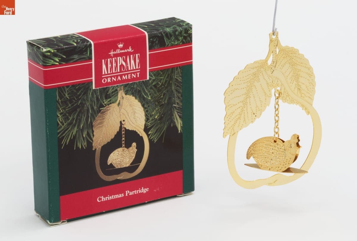 Hallmark "Christmas Partridge" Christmas Ornament, 1990