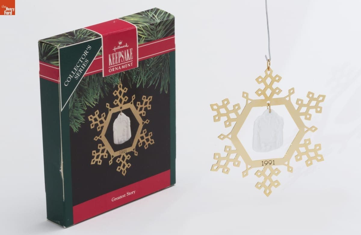 Hallmark "Greatest Story Series" Christmas Ornament, 1991
