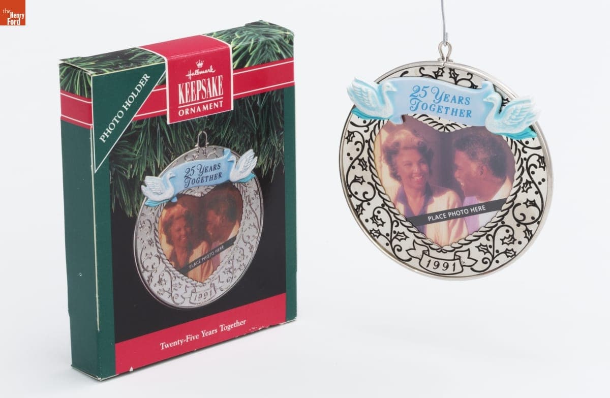 Hallmark "Twenty-Five Years Together" Christmas Ornament, 1991