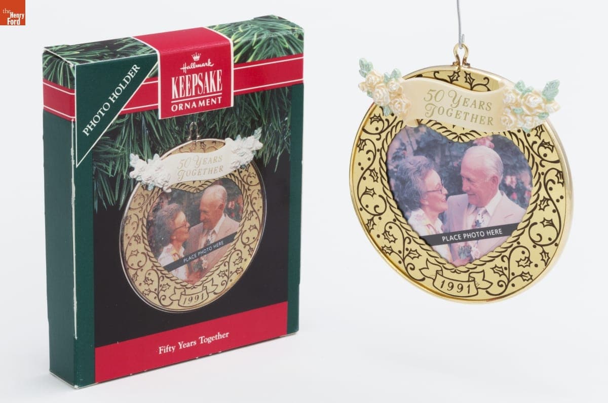 Hallmark "Fifty Years Together" Christmas Ornament, 1991