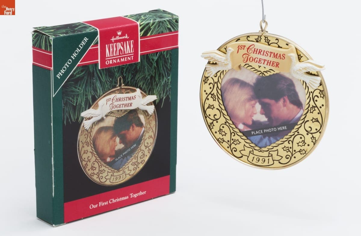 Hallmark "Our First Christmas Together" Christmas Ornament, 1991
