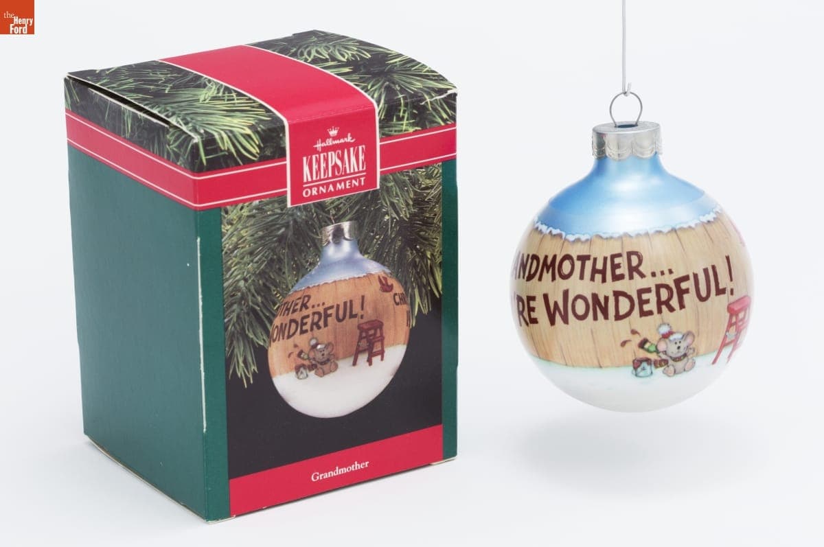 Hallmark "Grandmother" Christmas Ornament, 1990