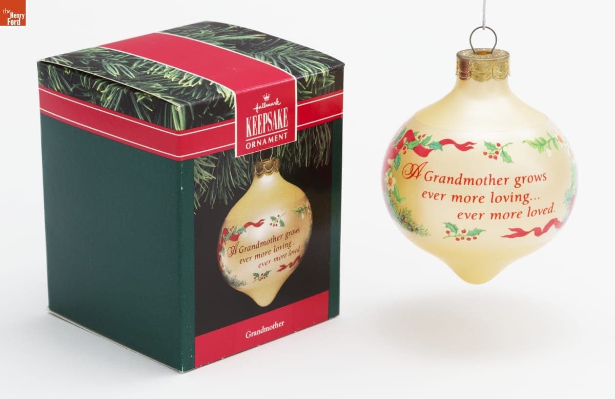 Hallmark "Grandmother" Christmas Ornament, 1991