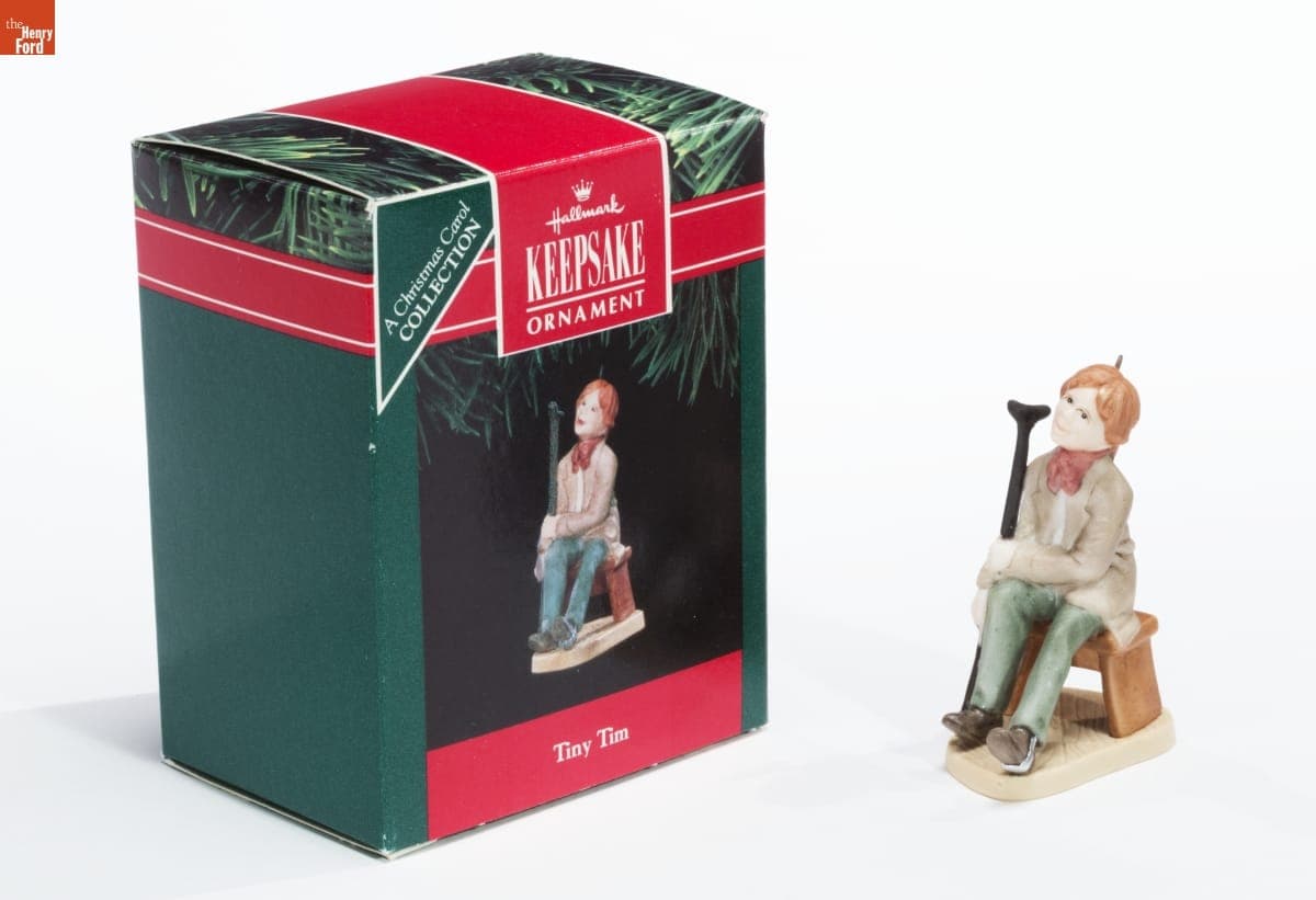 Hallmark "Tiny Tim" Christmas Ornament, 1991