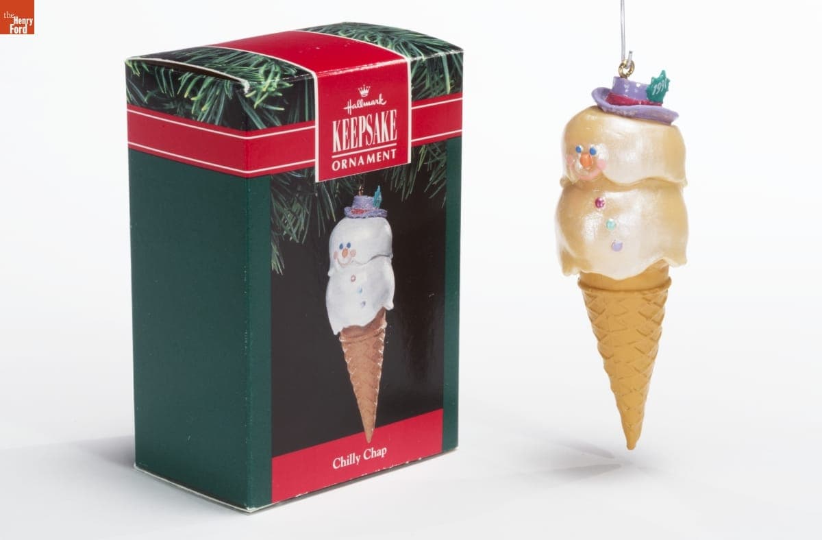 Hallmark "Chilly Chap" Christmas Ornament, 1991