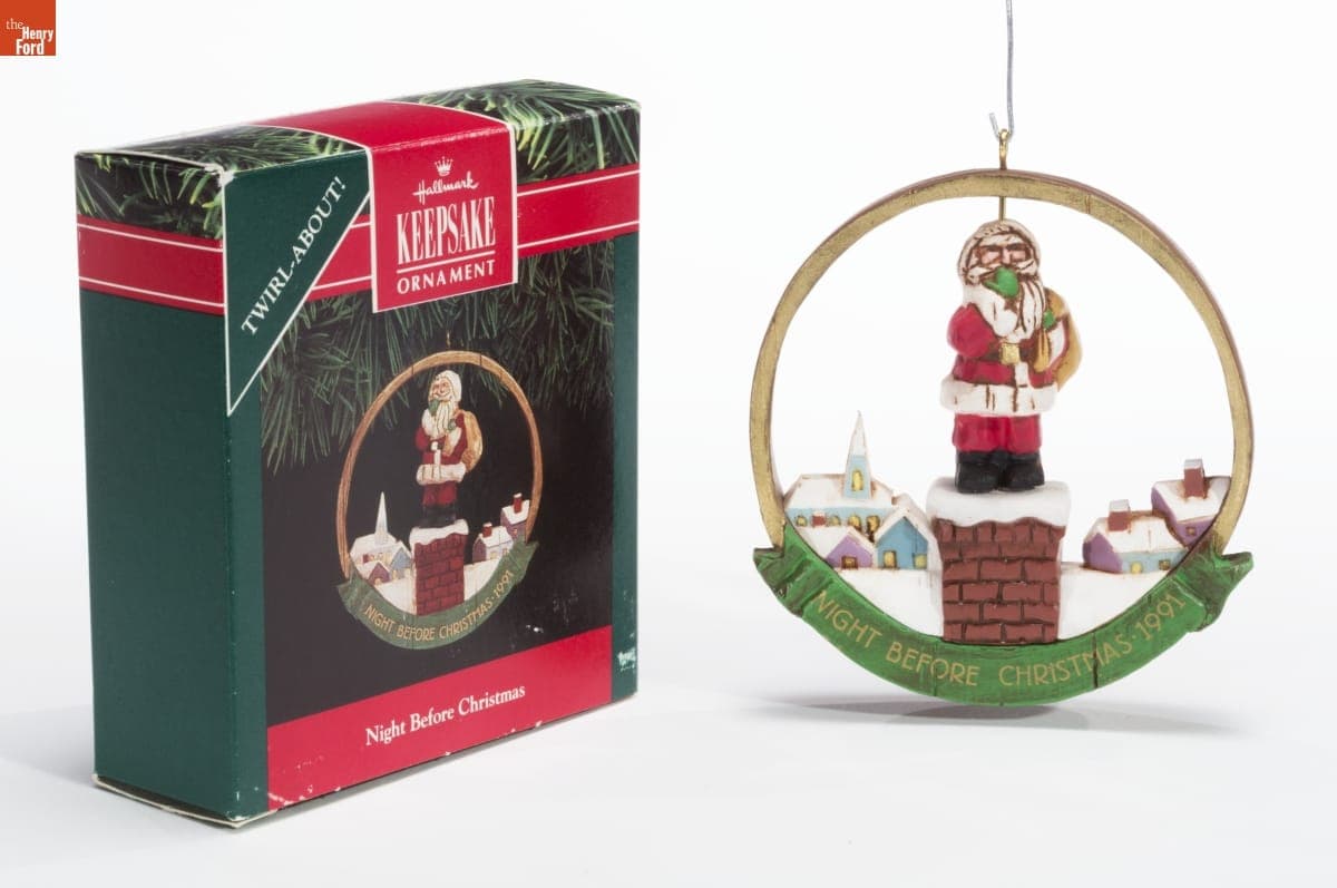 Hallmark "Night Before Christmas" Christmas Ornament, 1991