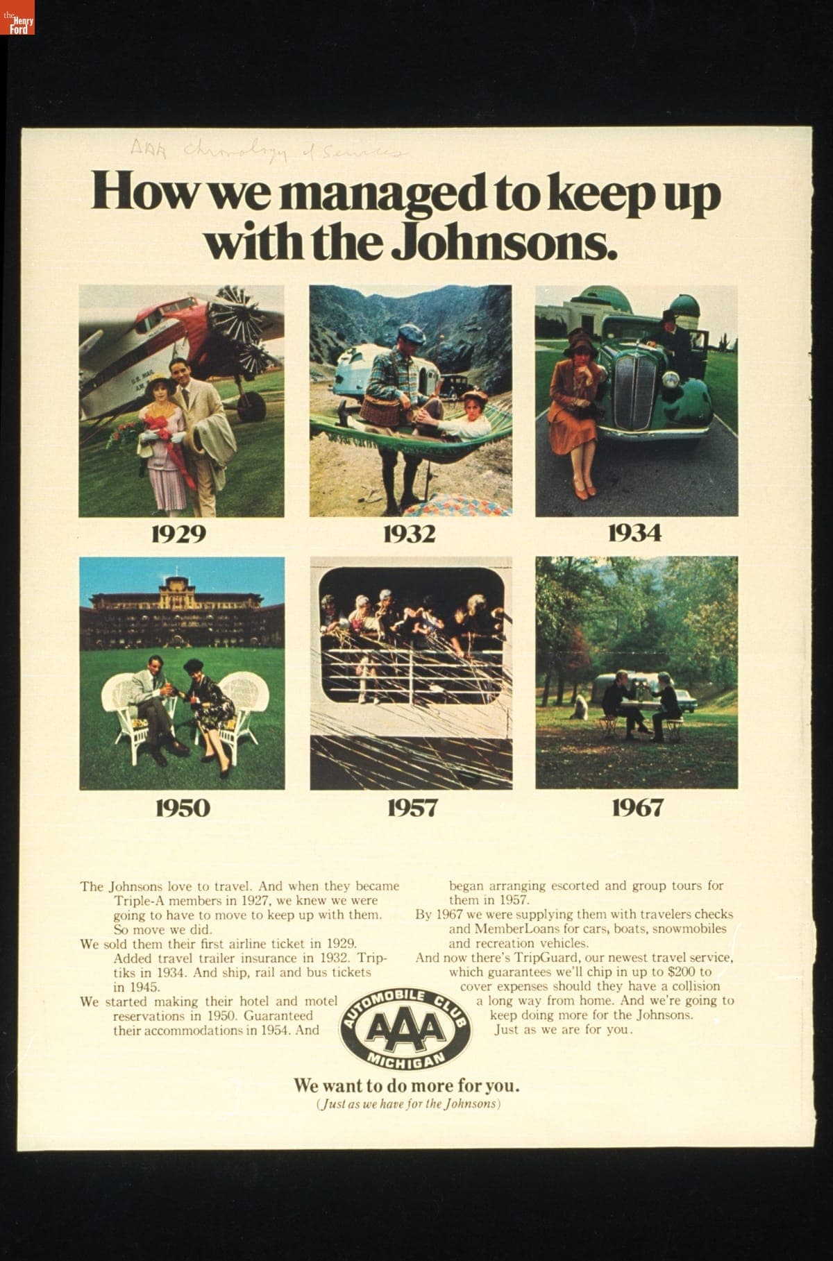 How We Managed to Keep Up with the Johnsons, circa 1967