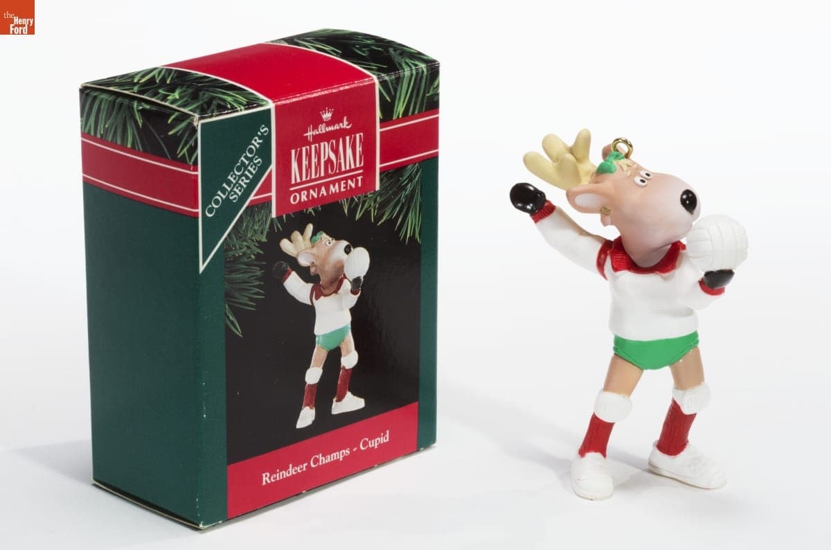Hallmark "Reindeer Champs Series: Cupid" Christmas Ornament, 1991
