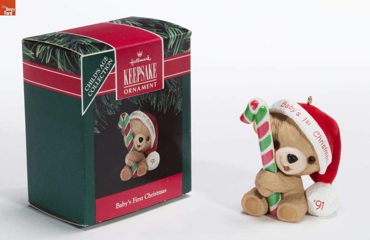 Hallmark "Child's Age Collection: Baby's First Christmas" Christmas Ornament, 1991