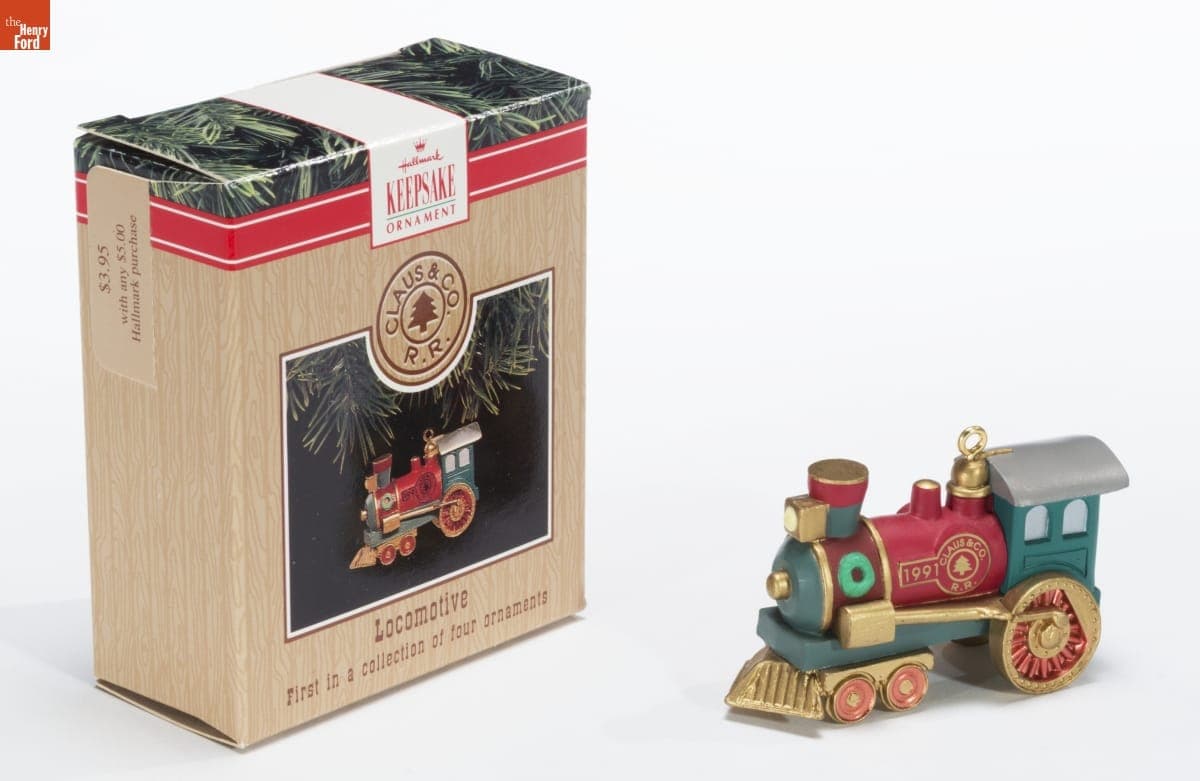 Hallmark "Locomotive" Christmas Ornament, 1991